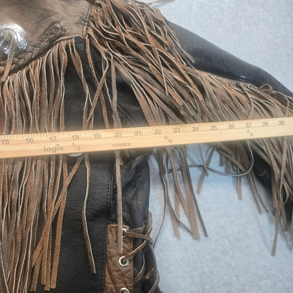 Vintage western leather